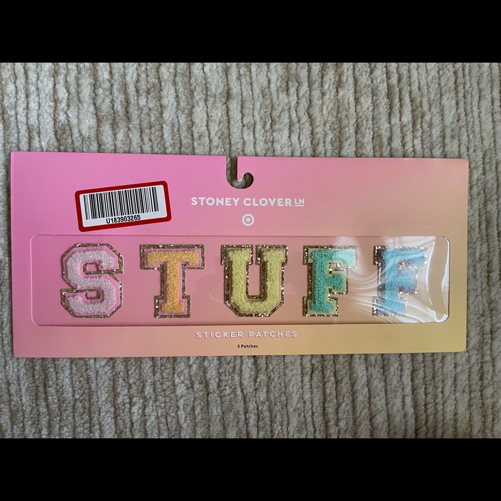Stoney clover x Target collection: STUFF Patches